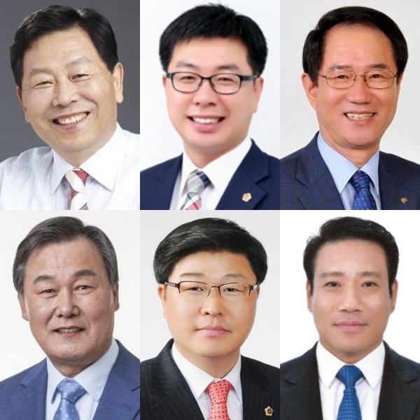 강동원, 강용구, 양심묵(위), 윤승호, 이상현, 최경식