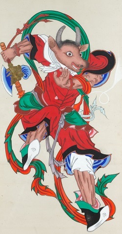 소(만봉, 국립민속박물관)