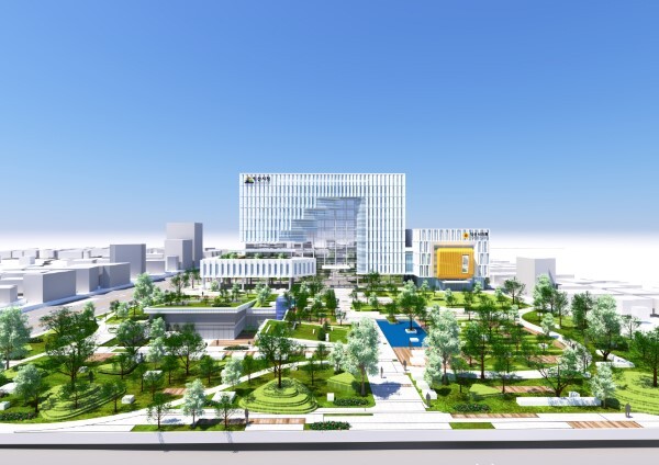 익산시 신청사 조감도