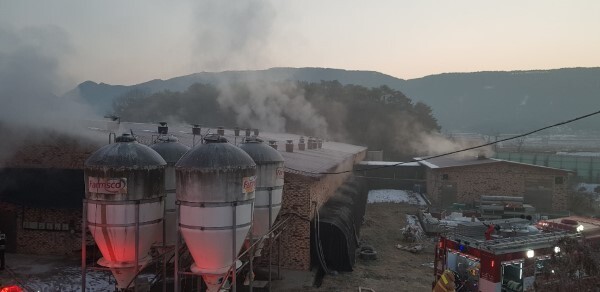 순창 유동면 돈사화재