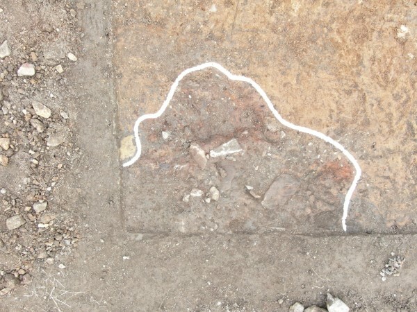 진안 대량리 제동유적 금번 시굴조사 후 제동로 전경