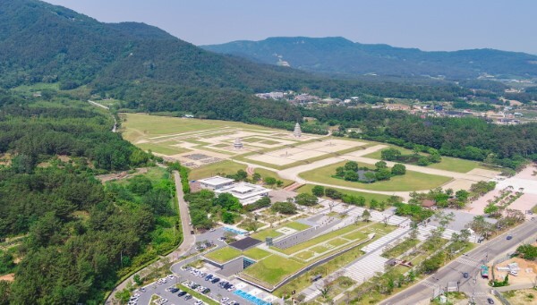 미륵사지 국립 익산박물관 전경