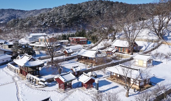 한 폭의 동양화, 그림 같은 무성서원의 설경 /사진=정읍시