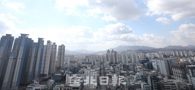 미세먼지 없는 화창한 전주 하늘. 전북일보 자료사진