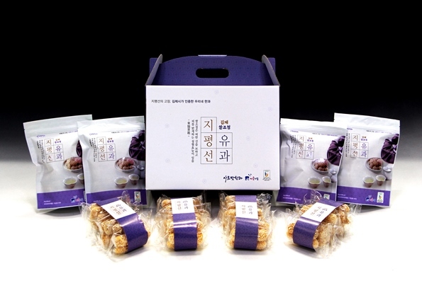 김제시 지평선 쌀 조청 유과