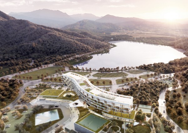 정읍 내장산리조트내 전북은행 연수원 조감도