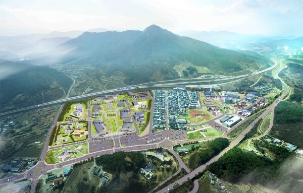 순창 투자선도지구 광역 배치도