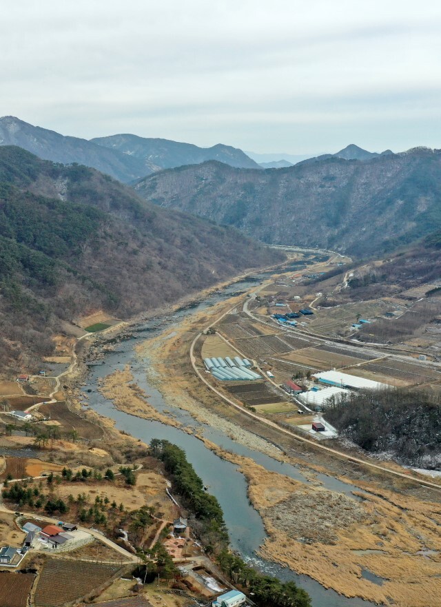 임실 구담마을 풍경