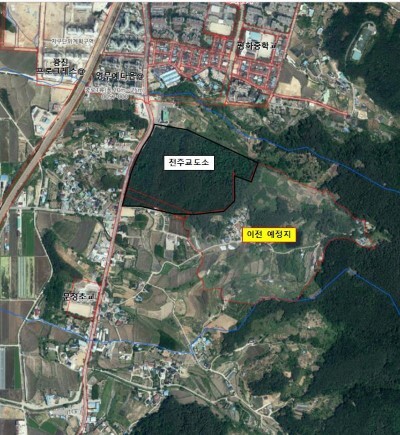 전주교도소 이전 예정지