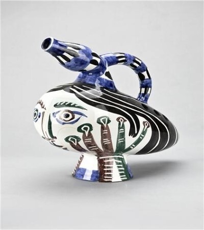 Duck Flower-Holder(오리모양 화병), 1951 ⓒ 2021 - Succession Pablo Picasso - SACK (Korea).jpg