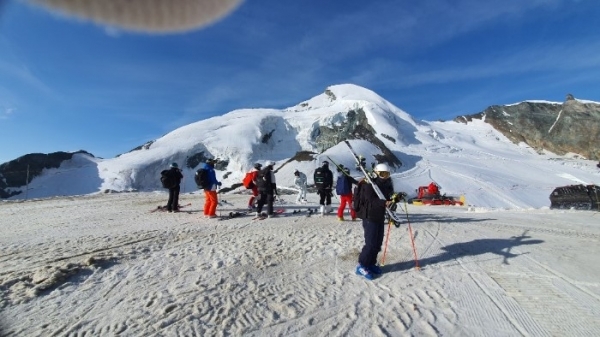 스위스 하계전지훈련지에서 최태희 선수