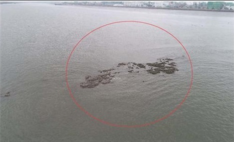 군산 금란도 남서방 등표