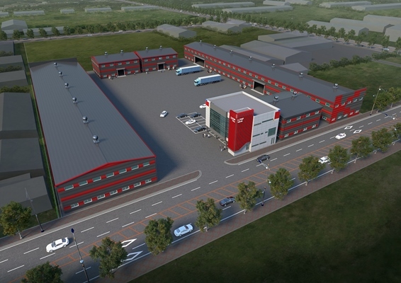 김제시 ㈜광스틸 2공장 신축공사 조감도.