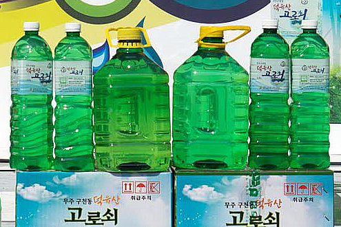 무주구천동 덕유산 고로쇠 물