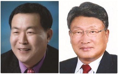 김영일(왼쪽)·배형원 시의원