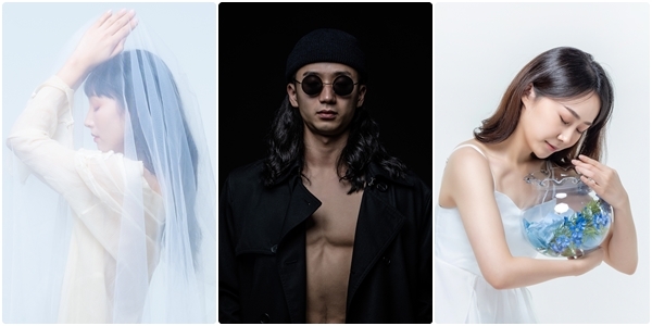 왼쪽부터 윤시내·정종웅·정민지 무용가