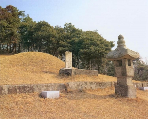 경기도 수원시에 있는 심온 묘소. /사진제공=문화재청