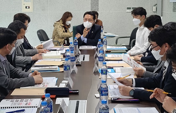 25일 전주시 현안사업 논의와 내년도 예산 확보를 위한 간담회가 진행됐다.