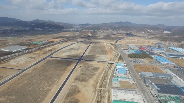 완주 테크노밸리 제2일반산업단지 전경.