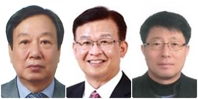 왼쪽부터 전병곤 (주)덕산레미콘 대표이사, 장용학 (주)LG화학 익산공장장, 윤성현 전북에너지서비스(주) 본부장