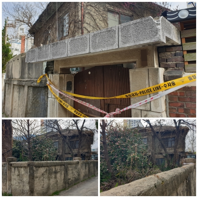 백골 시신이 발견된 폐가