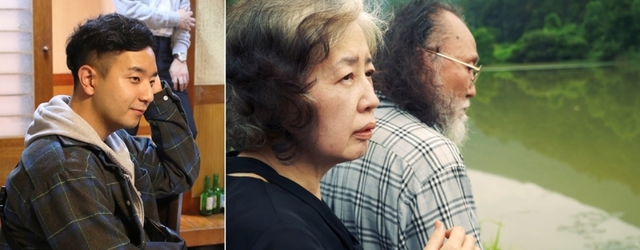 허건 감독(왼쪽)과 '연인' 스틸컷.