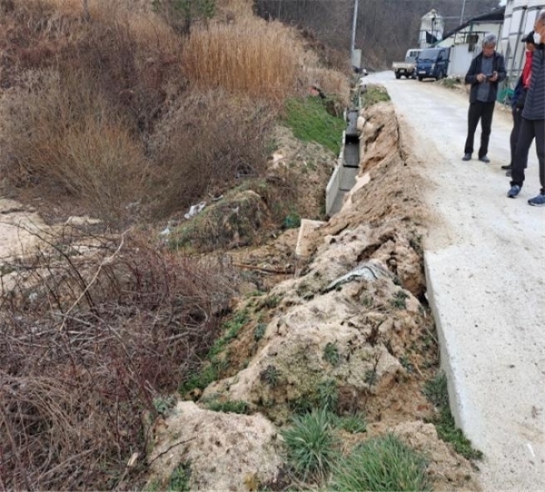 남원시 송동면 호우피해 사진.