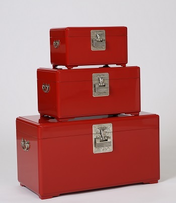 박만기 작가의 ‘3단 혼수함’.