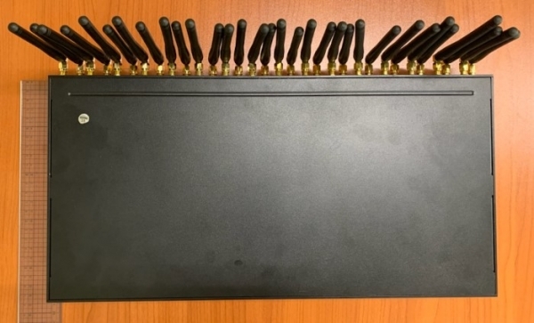 압수한 중계기. /사진제공=전북경찰청