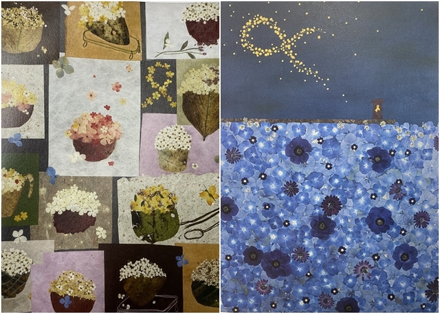 세월호 유가족 모임인 '꽃마중'에서 제작한 '엄마밥은 꽃밥'과 '집에 가자'.