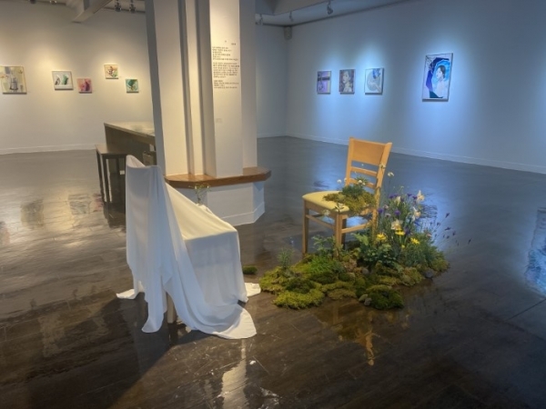 박지혜 '生;피어오르다', 가변설치, 2021