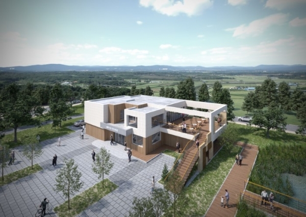 고창군 고인돌 자연생태공원내 생물자원보전시설 조감도