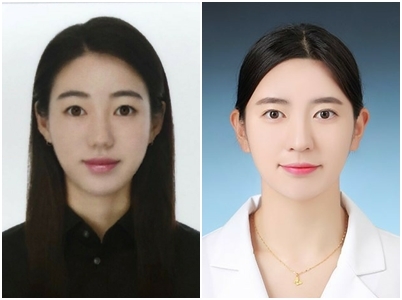 (왼쪽) 김민지 선수 / (오른쪽) 김지은 선수