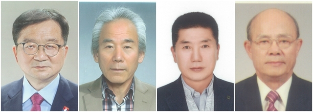 왼쪽부터 이춘섭 씨, 문화부문 김성규 씨, 김정 씨, 고병석 씨