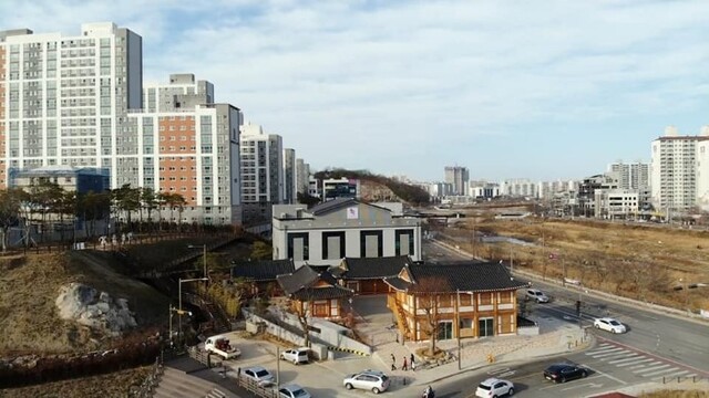 전주 효천지구에 들어선 전주기접놀이전수관. /사진제공=전주기접놀이전수관