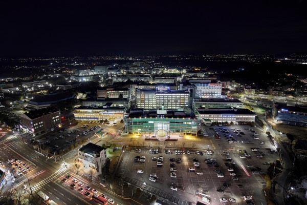 원광대학교병원 야경