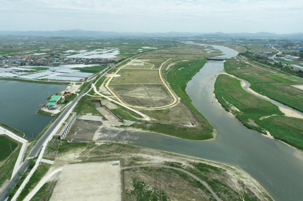 익산시 만경강 반월지구