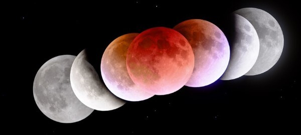 개기월식 /사진제공=한국천문연구원