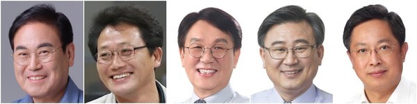 서거석, 이항근, 차상철, 천호성, 황호진