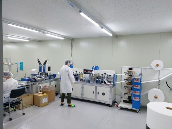 주현테크 생산공장 내부