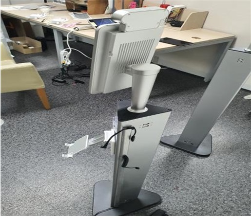 원산지가 미표시 된 안면인식 열화상카메라