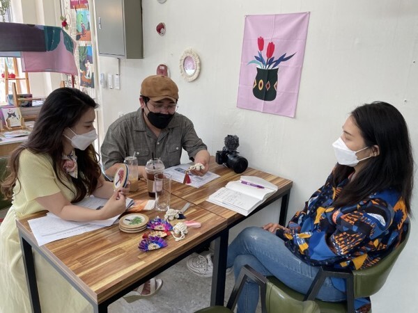 '착한공작소 협동조합' 회의 모습