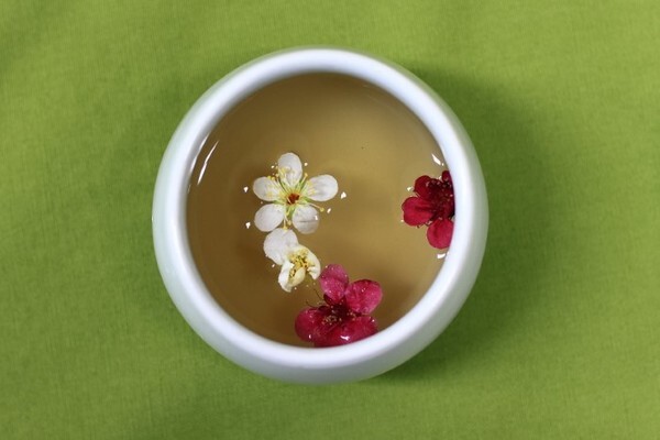 광양매실로 만든 매화차.