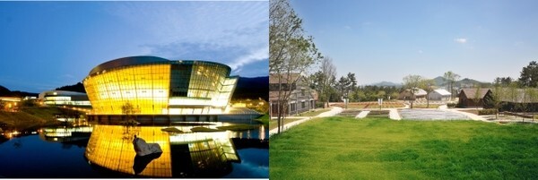 (왼쪽부터 차례대로) 무주 태권도원, 고창 상하농원