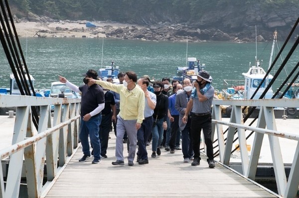 도서지역 현장 방문