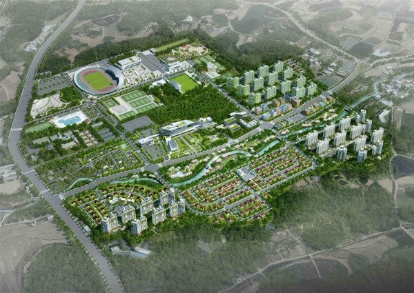 운곡지구 조감도