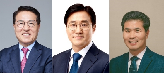 (차례대로)정운천 의원(비례대표), 더불어민주당 신영대(군산)·이원택(김제·부안) 의원