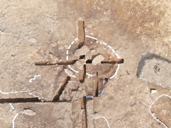 제동유적 제동로 전경