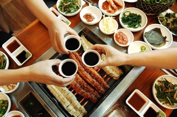 장어와 복분자주