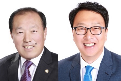 (왼쪽부터)신갑수 의원, 김민규 의원